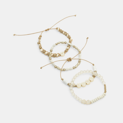 Avis Bracelets fantaisie (lot de 4) jaune fille OKAIDI 1