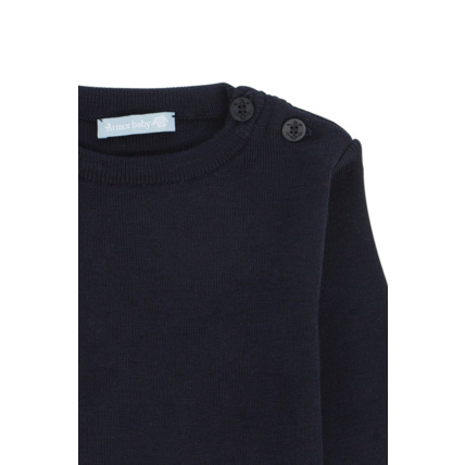Avis Pull marin "Briac" Baby - laine Mérinos - Navire ARMOR-LUX 2