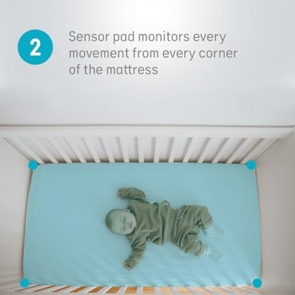 Avis Moniteur de Mouvement pour bébé avec vidéo et Son AC25-1 Angelcare 3