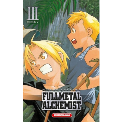 Avis Fullmetal Alchemist III (tomes 6-7) ÉDITIONS KUROKAWA 1