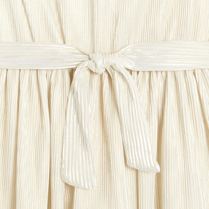 Avis Robe plissée irisée blanche fille OKAIDI 3