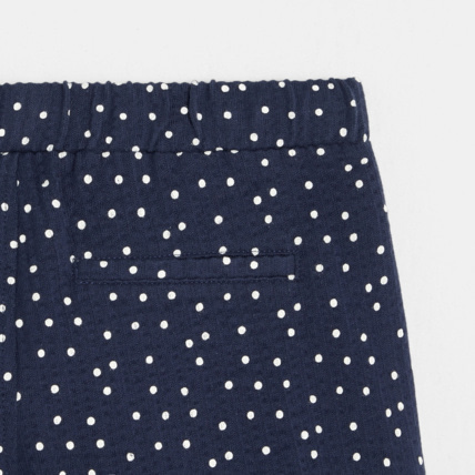 Avis Short en molleton gaufré bleu fille OKAIDI 3