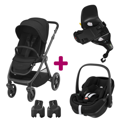 Avis Poussette duo Oxford + siège auto Pebble 360 pro + base familyfix 360 pro Maxi-Cosi 1