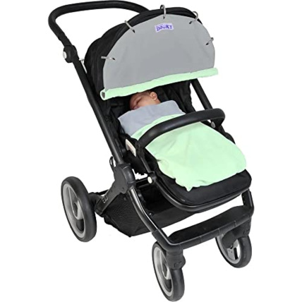 Avis Couverture pour poussette et landau Menta e Grigio DOOKY 8
