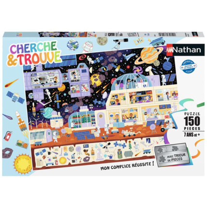 Avis Puzzle Dans l'espace (Cherche et trouve) - de 7 ans RAVENSBURGER 1