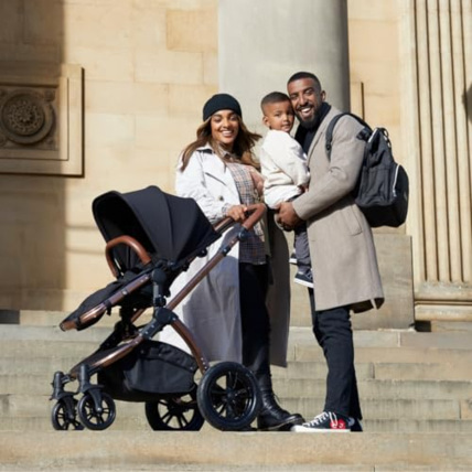 Avis Poussette Trio Stomp Luxe avec base Isofix (Cirrus) Ickle Bubba 8
