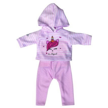 Avis Ensemble pour poupée 42 cm - Sweat licorne et legging One World One Future CERISE ET CAPUCINE 1