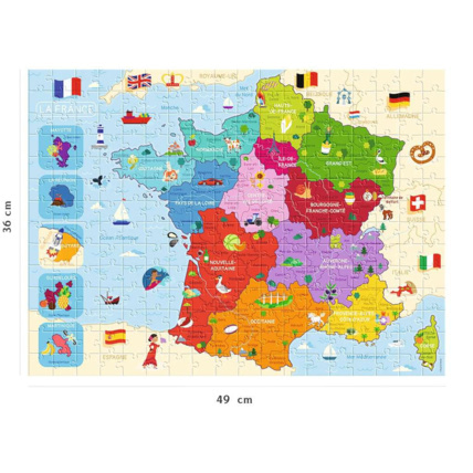 Avis Puzzle Carte de France - de 8 ans RAVENSBURGER 3