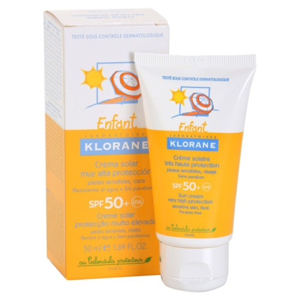 Avis Crème solaire très haute protection spf 50+ Klorane 1