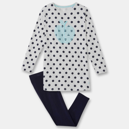Avis Pyjama 2 pièces en jersey bleu fille OKAIDI 1