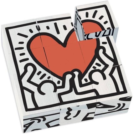 Avis Coffret de 9 cubes Keith Haring VILAC 2