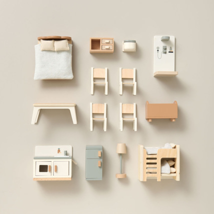 Avis Meubles de maison de poupée en bois Campagne Petite Amélie 1