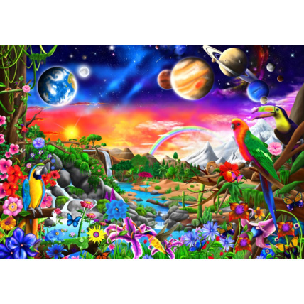 Avis Puzzle Cosmic Paradise BLUEBIRD PUZZLE 1