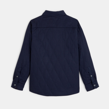 Avis Chemise unie matelassée bleue garçon OKAIDI 4