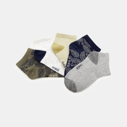 Avis Socquettes fantaisie (lot de 5) vert garçon OKAIDI 2