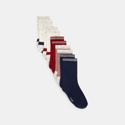 Avis Chaussettes fantaisie (lot de 5) rouges garçon OKAIDI 1
