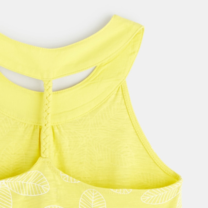 Avis Robe col collier jaune fille OKAIDI 3