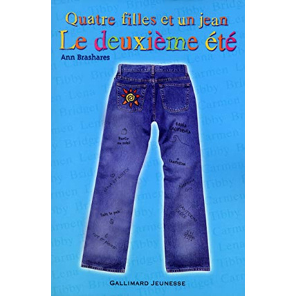 Avis Livre Quatre Filles Et Un Jean : Le Deuxième Eté GALLIMARD JEUNESSE 1
