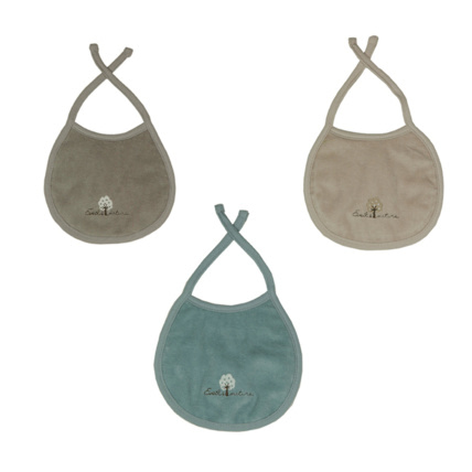 Avis Lot de 3 bavoirs naissance coton bio EVEIL & NATURE 4