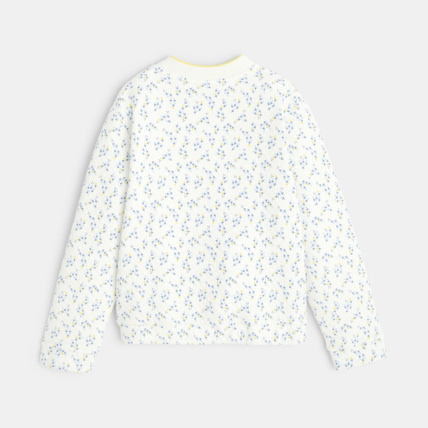 Avis Blouson bomber en molleton imprimé fille OKAIDI 3