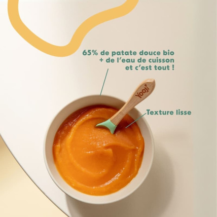 Avis Purée lisse de Patate Douce bio Yooji 2
