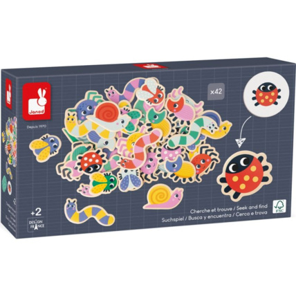 Avis Jeu de mémoire cherche et trouve Le jardin JANOD 1