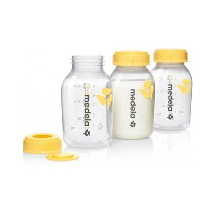 Avis Biberons de recueil pour lait maternel 150ml - Lot de 3 MEDELA 1