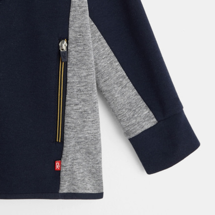 Avis Sweat-shirt à capuche bleu garçon OKAIDI 4
