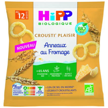 Avis Anneaux au fromage Bio HIPP 1
