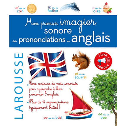 Avis Mon 1er imagier sonore des prononciations en anglais LAROUSSE 1