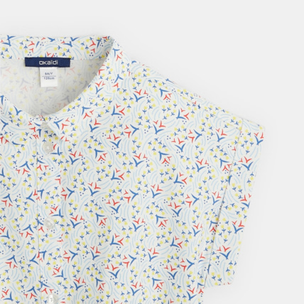 Avis Robe-chemise imprimée et ceinturée fille OKAIDI 3