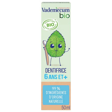 Avis Dentifrice Bio 6+ ans LABORATOIRES VADEMECUM 1