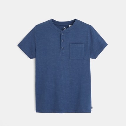 Avis T-shirt tunisien uni bleu garçon OKAIDI 2
