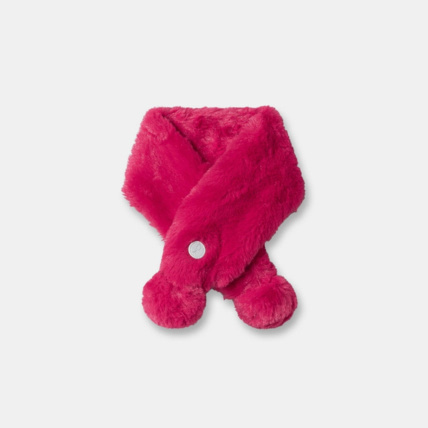 Avis Echarpe en fausse fourrure rouge fille OKAIDI 1