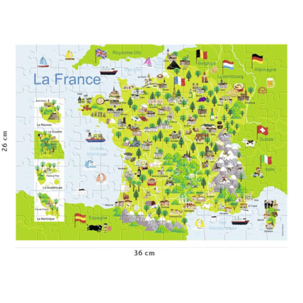 Avis Puzzle Carte de France - de 6 ans RAVENSBURGER 4