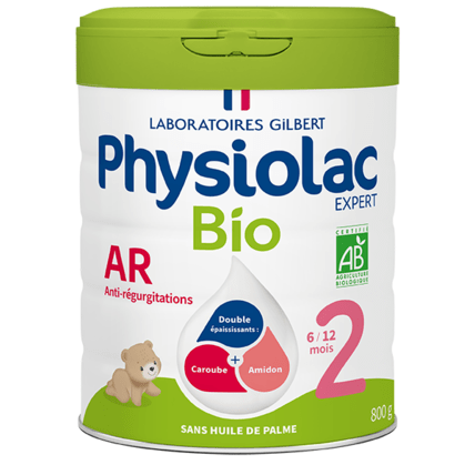 Avis Formule infantile BIO 6-12 mois - Anti-régurgitations Physiolac 1
