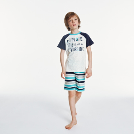 Avis Pyjama short explorateur gris garçon OKAIDI 1