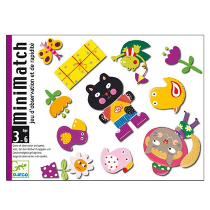 Avis Jeu de cartes Minimatch DJECO 1