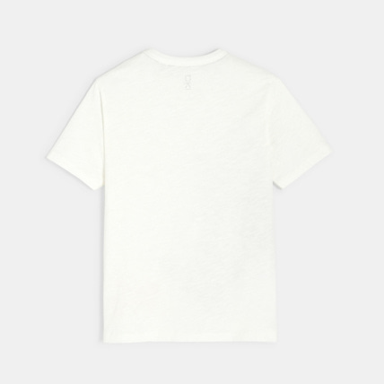 Avis T-shirt over size rhinocéros blanc garçon OKAIDI 3