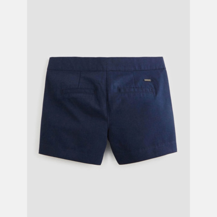 Avis Short toile uni bleu fille OKAIDI 2