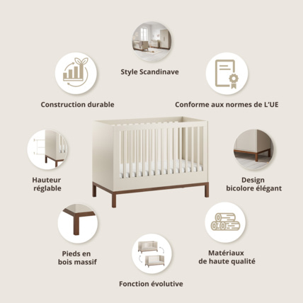 Avis Chambre bébé évolutive 2 éléments Soie Petite Amélie 4