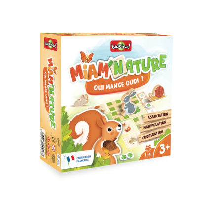 Avis Jeu éducatif Miam'Nature - Qui mange quoi ? BIOVIVA 1