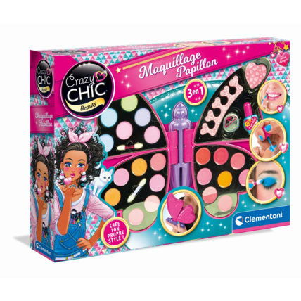 Avis Ma palette de maquillage papillon Clementoni 1