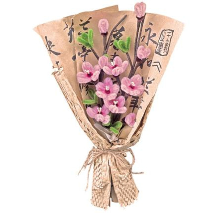 Avis Kit Bouquet torsade - Fleurs de cerisier CRÉA & CIE 1