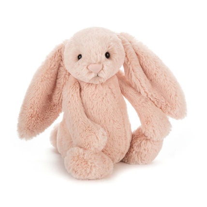 Avis Peluche lapin Bashful Medium - Blush Jellycat 1