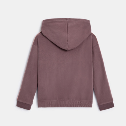 Avis Sweat-shirt à capuche gris fille OKAIDI 3