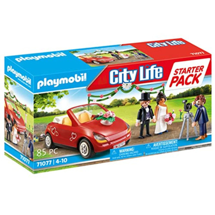 Avis Playmobil City LIfe - Couple de mariés avec photographe et voiture PLAYMOBIL 1