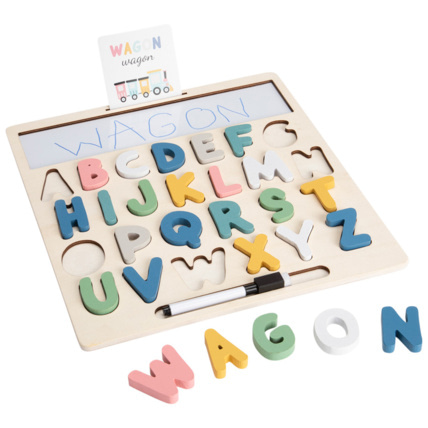 Avis Puzzle alphabet avec cartes Prémaman 1