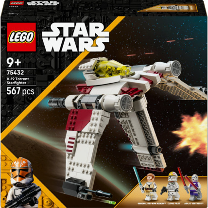 Avis L’attaque des clones chasseur V-19 Torrent Star Wars LEGO 1