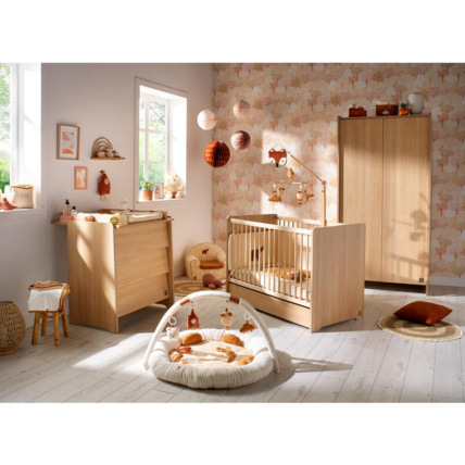 Avis Chambre Trio Cannelle Lit bébé + Commode + Armoire Sauthon 1